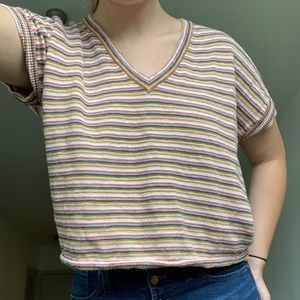 madewell sweater tee